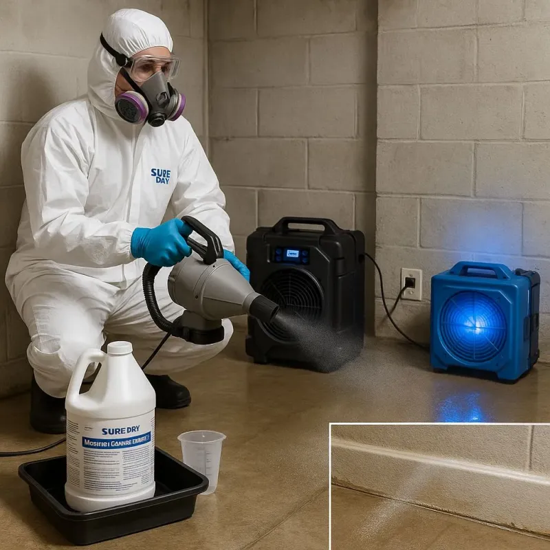 Sanitization and Odor Removal process in Pittsfield, WI