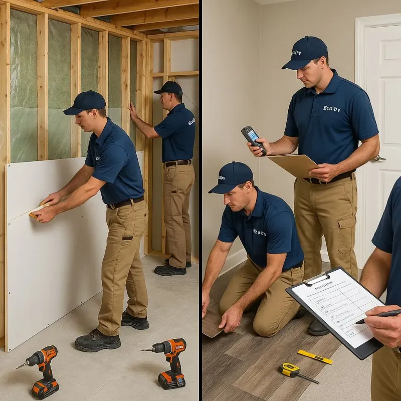 Repairs and Reconstruction process in Pittsfield, WI